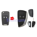 2 botones de la carcasa de la llave de vuelta remota para Buick,Chevrolet