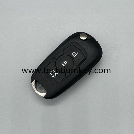 3 botones de la carcasa de la llave de vuelta remota para Buick Verano
