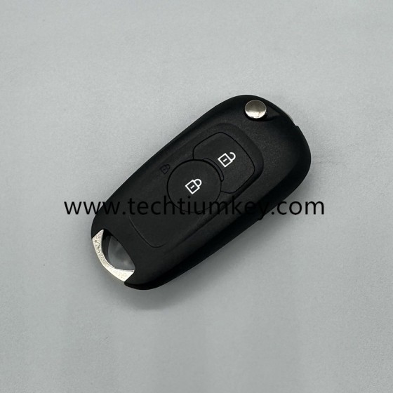 2 botones de la carcasa de la llave de vuelta remota para Buick Verano