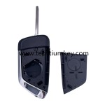 with logo 3+1 button remote flip key shell for Buick