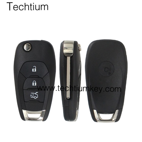 3 button remote flip key shell for Buick