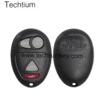 with battery place 4 button remote key shell for Buick
