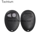 with battery place 2 button remote key shell for Buick