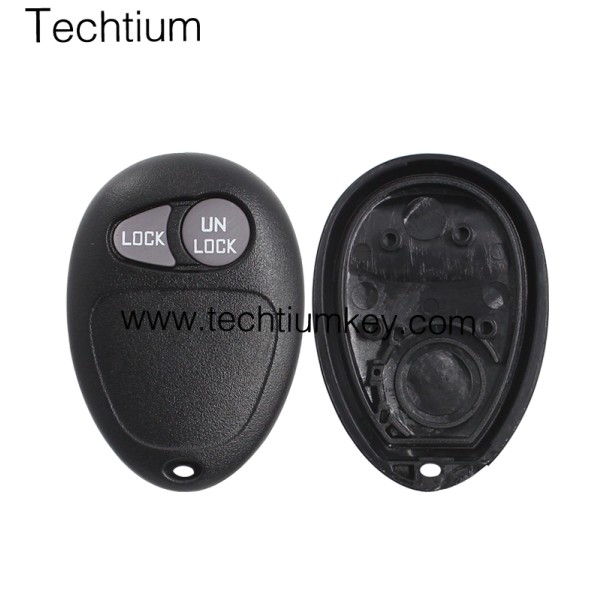 with battery place 2 button remote key shell for Buick