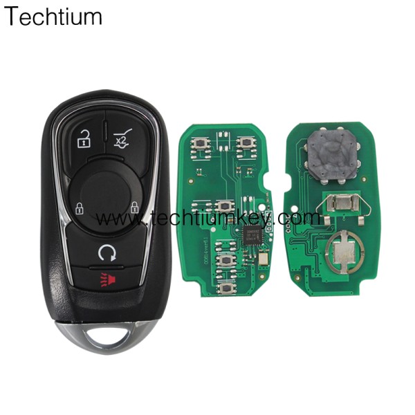 433Mhz 6 button remote key for Buick