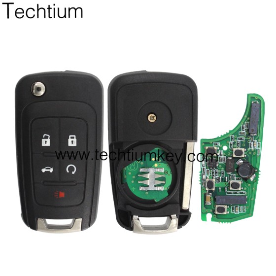 315Mhz (Keyless entry&Keyless go) 5 button remote key for Buick