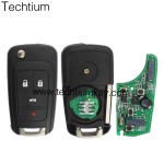 433Mhz (Keyless entry&Keyless go) 4 button remote key for Buick