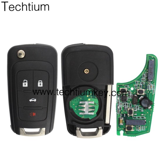 315Mhz (Keyless entry&Keyless go) 4 button remote key for Buick