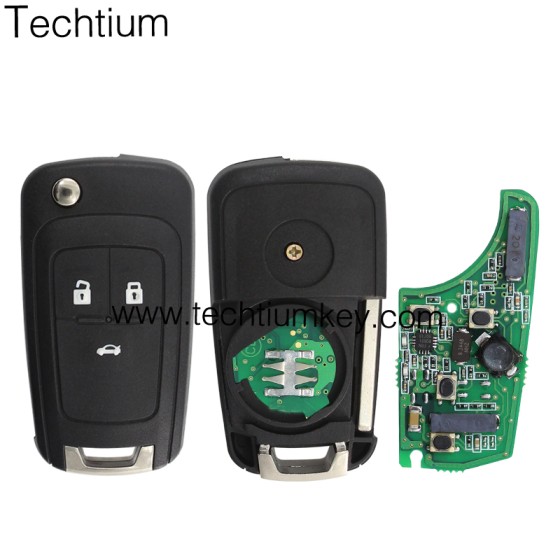 315Mhz (Keyless entry&Keyless go) 3 button remote key for Buick