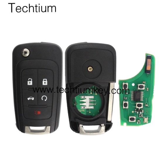 315Mhz ID46 Chip 4+1 button remote key for Buick
