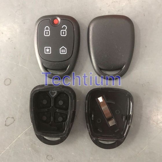 4+1 button remote key shell for Brazil POSITRON