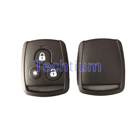 3 button remote key shell for Brazil POSITRON