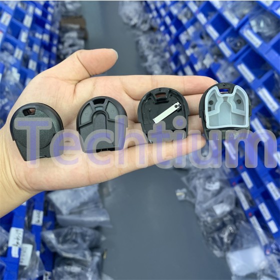 2 button remote key shell for Brazil POSITRON