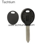 Grey Color transponder key shell for Chrysler