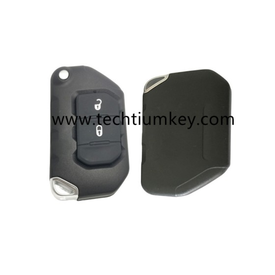 2 tombol remote flip key shell untuk Jeep