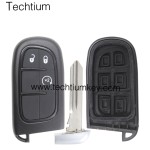 NO Battery clamp 3 button remote key shell for Chrysler,Dodge,Jeeep,RAM