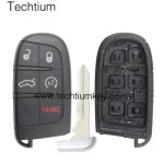 6 button remote key shell for Chrysler