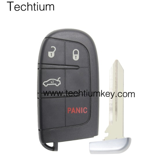 4 button remote key shell for Chrysler