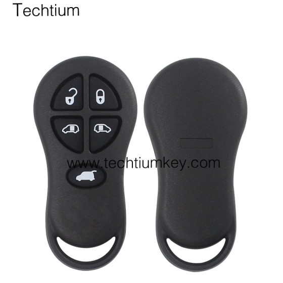 5 button remote key shell for Chrysler