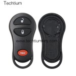 2+1 button remote key shell for Chrysler