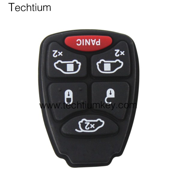 5+1 button key pad for Chrysler
