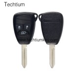 with battery clamp 3 button remote key shell for Chrysler