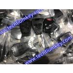 with battery clamp 3+1 button remote key shell for Chrysler