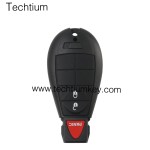 NO LOGO 2+1 button remote key shell for Chrysler/Dodge/Jeep