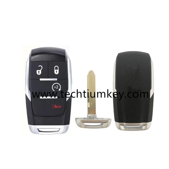 433Mhz 4A chip FCCID:GQ4-76T 3+1 button remote key for Dodge/RAM