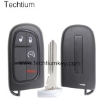 433Mhz 46 chip FCC:GQ4-54T 3+1 button remote key for RAM