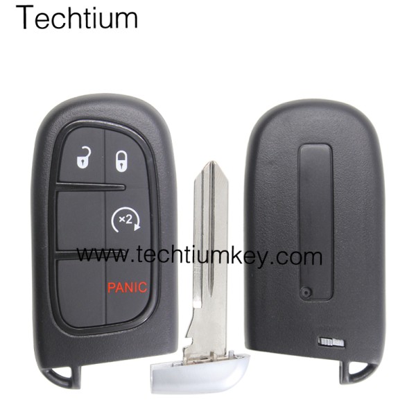 433Mhz 46 chip FCC:GQ4-54T 3+1 button remote key for RAM