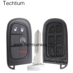 433Mhz 46 chip FCC:GQ4-54T 3+1 button remote key for RAM