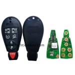 433Mhz ID46&7953 Chip FCC:5026591AK IYZ-C01C/M3N5WY783X keyless 6+1 button remote key for Chrylser,Jeep,Dodge