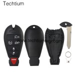 433Mhz ID46&7953 Chip FCC:5026591AK IYZ-C01C/M3N5WY783X keyless 5+1 button remote key for Chrylser,Jeep,Dodge