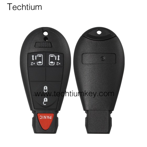 433Mhz ID46&7953 Chip FCC:5026591AK IYZ-C01C/M3N5WY783X keyless 4+1 button remote key for Chrylser,Jeep,Dodge