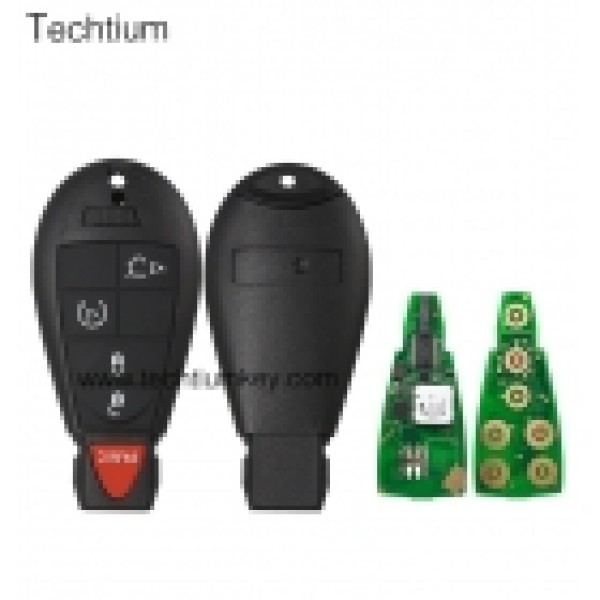 433Mhz ID46&7953 Chip FCC:5026591AK IYZ-C01C/M3N5WY783X keyless 4+1 button remote key for Chrylser,Jeep,Dodge