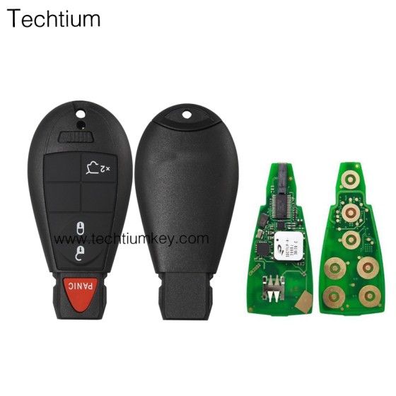 433Mhz ID46&7953 Chip FCC:5026591AK IYZ-C01C/M3N5WY783X keyless 3+1 button remote key for Chrylser,Jeep,Dodge