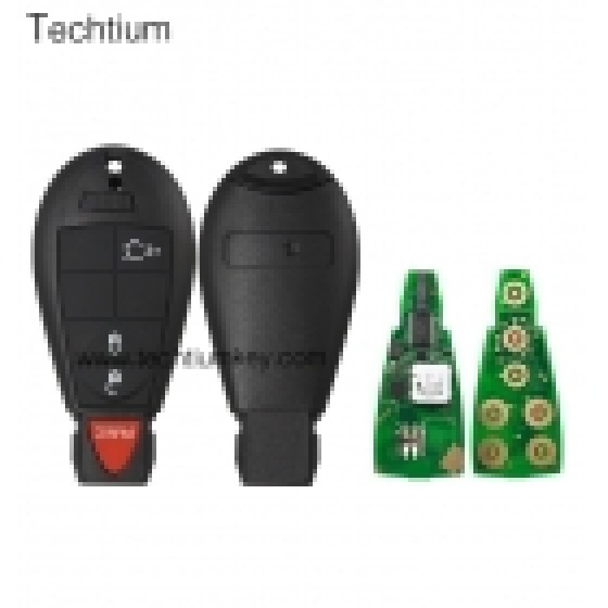 433Mhz ID46&7953 Chip FCC:5026591AK IYZ-C01C/M3N5WY783X keyless 3+1 button remote key for Chrylser,Jeep,Dodge