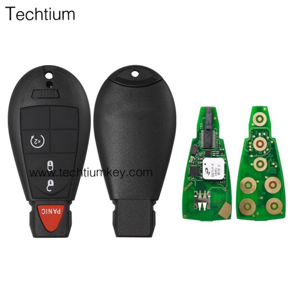 433Mhz ID46&7953 Chip FCC:5026591AK IYZ-C01C/M3N5WY783X keyless 3+1 button remote key for Chrylser,Jeep,Dodge