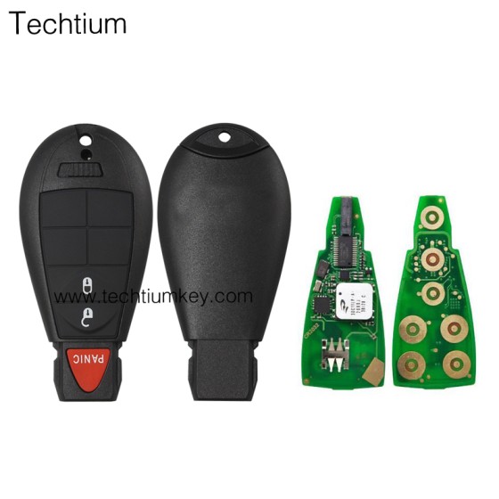 433Mhz ID46&7953 Chip FCC:5026591AK IYZ-C01C/M3N5WY783X keyless 2+1 button remote key for Chrylser,Jeep,Dodge