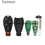 433Mhz 7961&4A Chip FCCID: GQ4-53T 4+1  button remote key for Chrylser,Jeep,Dodge