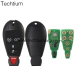 433Mhz 7961&46 Chip FCCID: GQ4-53T 4+1  button remote key for Chrylser,Jeep,Dodge