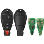 433Mhz 7961&46 Chip FCCID: GQ4-53T 3+1  button remote key for Chrylser,Jeep,Dodge