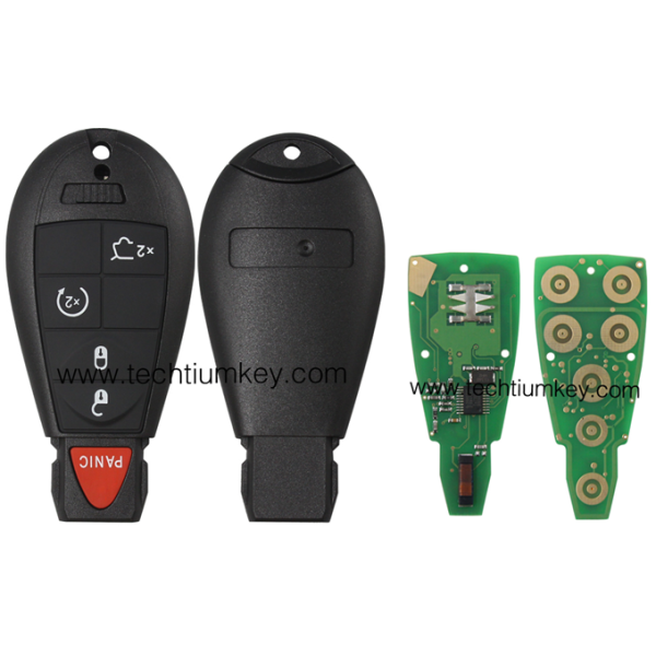 433Mhz 7941&46 Chip FCCID: M3N5WY783X IYZ-C01C 4+1  button remote key for Chrylser,Jeep,Dodge