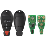 433Mhz 7941&46 Chip FCCID: M3N5WY783X IYZ-C01C 4+1  button remote key for Chrylser,Jeep,Dodge
