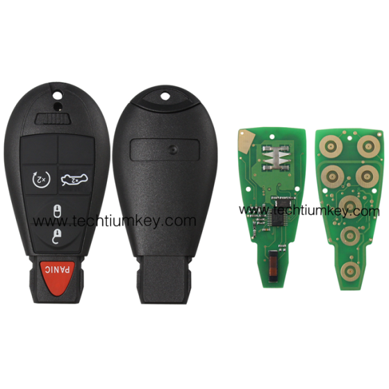 433Mhz 7941&46 Chip FCCID: M3N5WY783X IYZ-C01C 4+1  button remote key for Chrylser,Jeep,Dodge