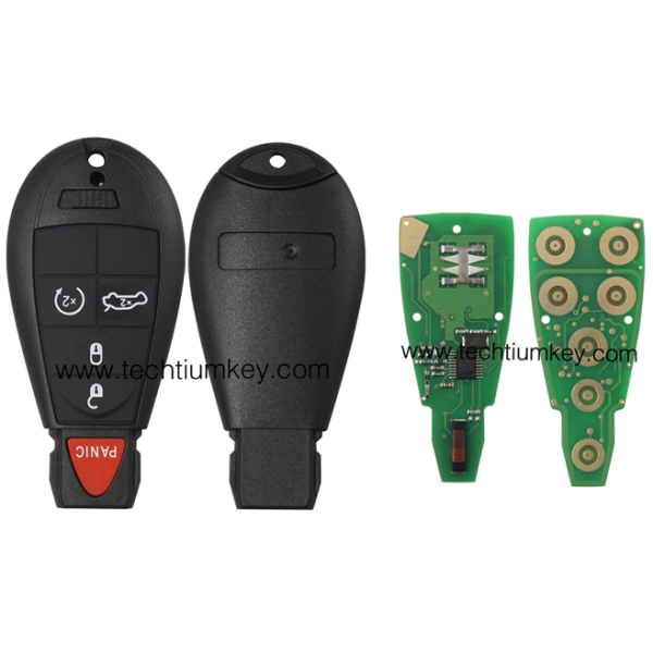 433Mhz 7941&46 Chip FCCID: M3N5WY783X IYZ-C01C 4+1  button remote key for Chrylser,Jeep,Dodge