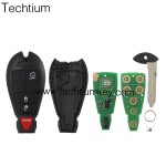 433Mhz 7941&46 Chip FCCID: M3N5WY783X IYZ-C01C 3+1  button remote key for Chrylser,Jeep,Dodge