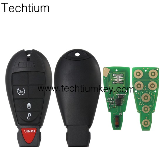 433Mhz 7941&46 Chip FCCID: M3N5WY783X IYZ-C01C 3+1  button remote key for Chrylser,Jeep,Dodge