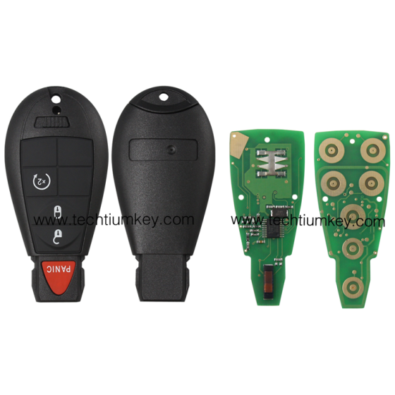 433Mhz 7941&46 Chip FCCID: M3N5WY783X IYZ-C01C 3+1  button remote key for Chrylser,Jeep,Dodge